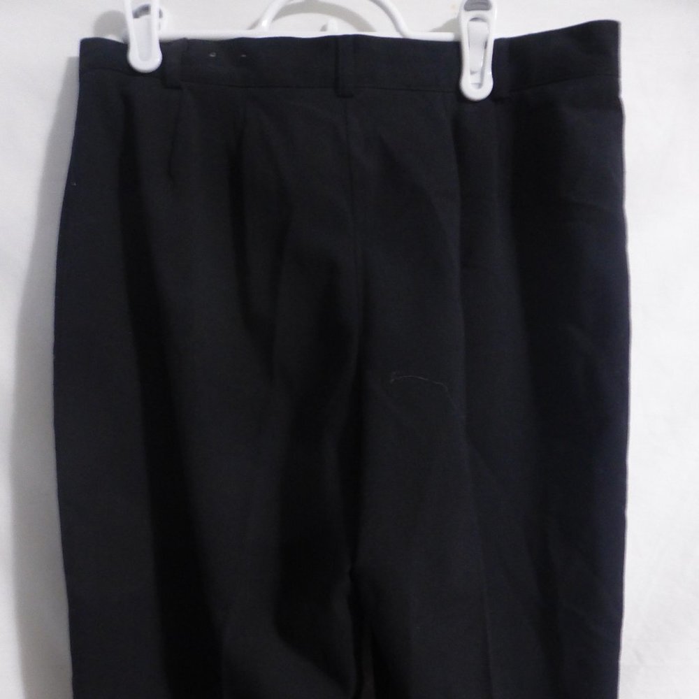 CROFT & BARROW PETITE Stretch, 6P, midnight black, women's trousers, BNWOT - Picture 9 of 14
